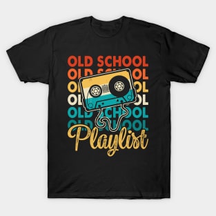 Old School Playlist T shirt For Women T-Shirt